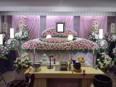 帝釈殿　一般葬祭壇